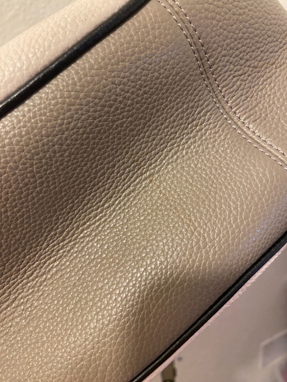 Coach Harley Hobo Geometric Ivory Tri-Color Pebbled Leather Shoulder Bag - Picture 10 of 16